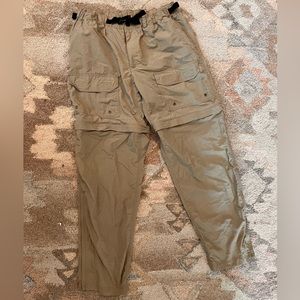 REI men’s Medium convertible pants